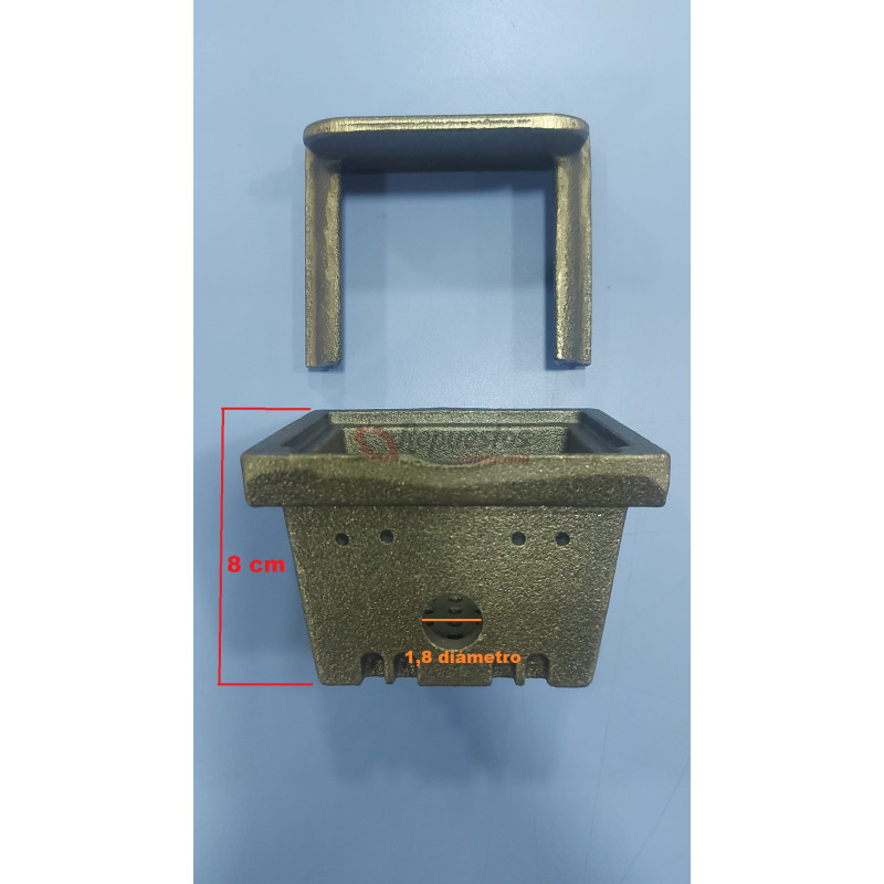 ᐉ Cestello braciere in Ghisa per stufe a pellet 118 x 99mm