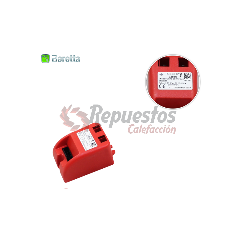 TRANSFORMADOR ENCENDIDO CIAO GREEN 25 CSI/ JUNIOR GREEN 25 CSI BERETTA 20001563