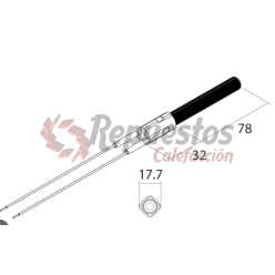 RESISTENCIA CERAMICA QUEMADOR PSX-2-240-B