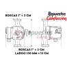 BOMBA COMPATIBLE WILO RS15/65 130MM 1"