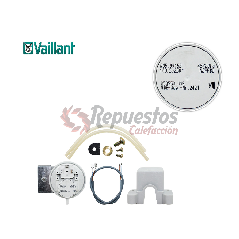 PRESOSTATO AIRE CALDERA VAILLANT VCW 45-28 PA 050518