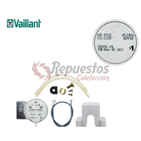 PRESOSTATO AIRE CALDERA VAILLANT VCW 45-28 PA 050518