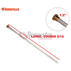 MAGNESIUMANODE  IMMERGAS 1/2" long. 590mm D16