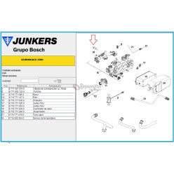 SONDA TEMPERATURA A.C.S JUNKERS EUROMAXX ZWC 8714500054