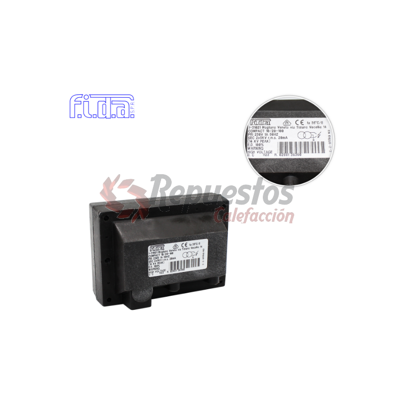 TRANSFORMADOR FIDA 10/20 *COMPACT SP4I 10/20 100% 230V