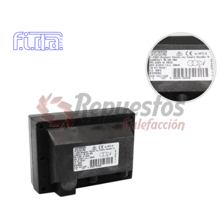 TRANSFORMADOR FIDA 10/20 *COMPACT SP4I 10/20 100% 230V