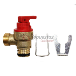 PRESSURE RELIEF VALVE FOR BOILER HERMANN MICRA PLUS NOX 25