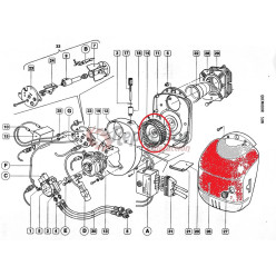 TURBINA DE MOTOR SUN 3560170