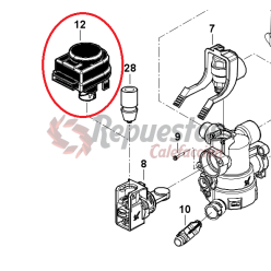 MOTOR 24V VALVULA DE 3 VIAS EUROMAXX ZWC