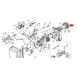 JUNTA QUEMADOR BAXI ROCA CRONO 2L-3L-5L / KADETRONIC 2-3R