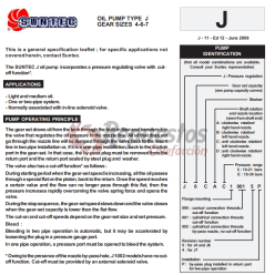 J6 J6CCE 1002 5P 10-30bar. ÖLBRENNERPUMPE SUNTEC
