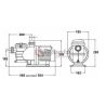 BOMBA DE PISCINA GUT SFCP VERA 551 M 0.75 HP 220 V