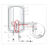 GARRAFA TÉRMICA DE RESISTÊNCIA 1500W COINTRA TNC 150