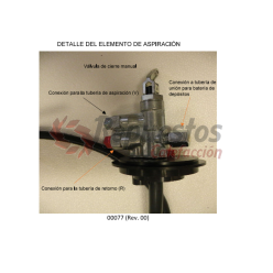 KIT-1 UNIDAD ASPIRACION GASOLEO ROTH