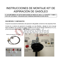 KIT ASPIRACION DEPOSITO GASOLEO