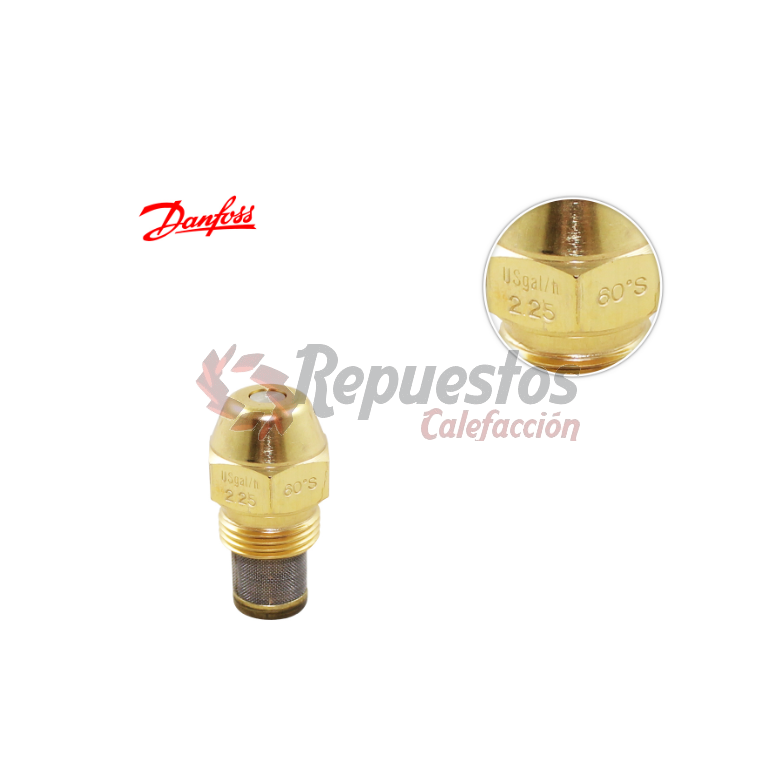 2,25 G 60ºS BOQUILLAS DANFOSS