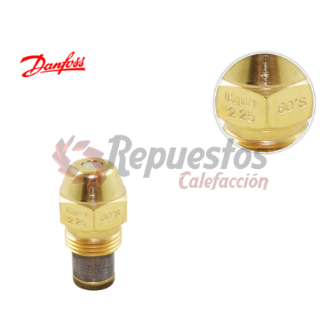 2,25 G 60ºS BOQUILLAS DANFOSS