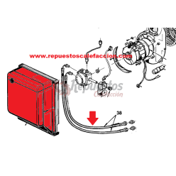 KIT FLESSIBILE PER GASOLIO BAXI-ROCA L/KT/L2 (2 PEZZI)