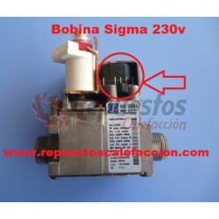 BOBINA IMMERGAS VALVULA GAS 220V. (Sit 840-845-848 SIGMA)