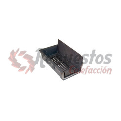 HORNILLO HIERRO FUNDIDO PARA LEÑA CON PARRILLA 470X290X125/210 MM