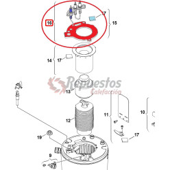 ELECTRODOS CALDERA JUNKERS CERAPUR ZWB30-2C31