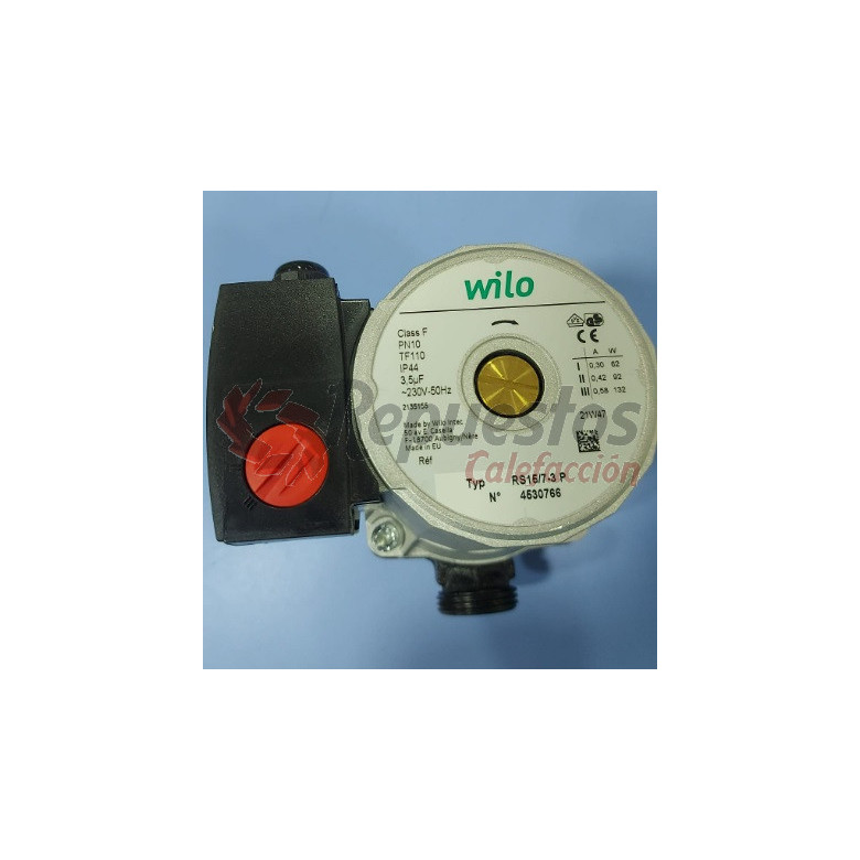 BOMBA WILO 132 W 1"PULGADA RS15/7-3P