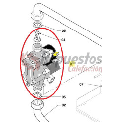 VÁLVULA GAS NATURAL VAILLANT 0020019991