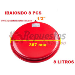 VASO DE EXPANSIÓN IBAIONDO 8 PCS 1/2" CIRCULAR