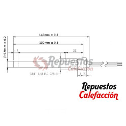 BOUGIE POUR POÊLES À PELLETS AMG EIDERWATT6-K 270W