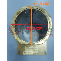 CAMARA COMBUSTION DOMUSA BIOCLASS NG10/16 quemador (165mm x Ø100mm)