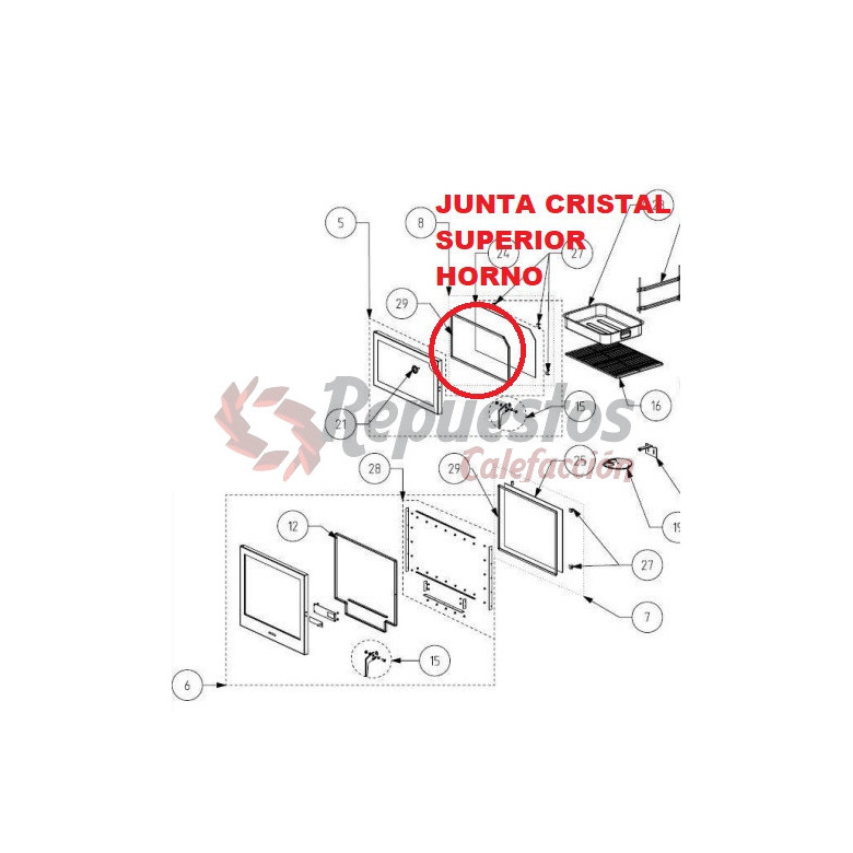 JUNTA CRISTAL HORNO ARCE