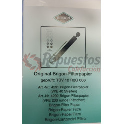 PAPEL FILTRO  BRIGON MECICION HUMOS OPACIDAD