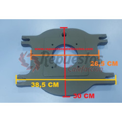 TAPA CUERPO FUNDICION DOMUSA NG TF soporte quemador