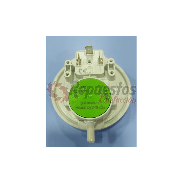 HUBA differential pressure switch 39 Pascal in depression. TDPNP04MBAR00