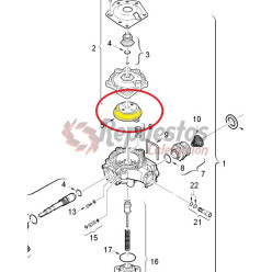 MEMBRANE FOR WATER VALVE