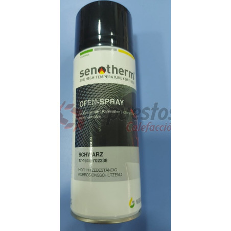 PINTURA ANTICALÓRICA NEGRO MATE ( SPRAY 400 ML)