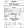 ZÜNDUNGSTRANSFORMATOR COFI TRS 1020 25% 2x5kV 20mA 230V 50Hz