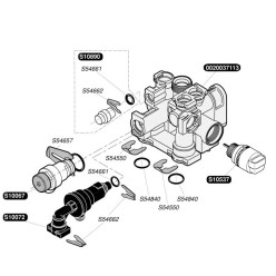 VALVULA DE SEGURIDAD 3 BAR METALICA SAUNIER DUVAL THEMACLASSIC F25EN