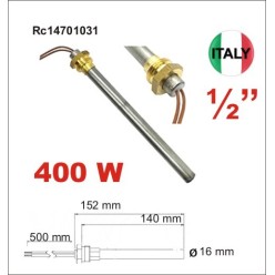 ELEKTRODEN-KERZEN-ZÜNDWIDERSTAND PELLET-OFEN 1/2-12.5MM 400 W HT54489