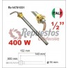 RESISTENCIA ESTUFAS PELLET 1/2-12.5MM 400 W HT54489