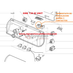 THERMOSTAT PUMP FERROLI 39817190  36401260