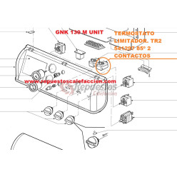 TERMOSTATO LIMITADOR 85º CALDERAS FERROLI