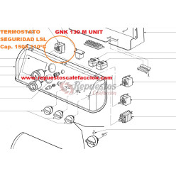 TERMOSTATO DE SEGURIDAD LS1 90-110 ºC