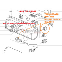 TERMOSTATO TR 0-90º FERROLI 39800090