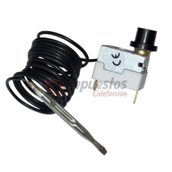Thermostat capillaire avec redémarrage manuel  90-110 ºC