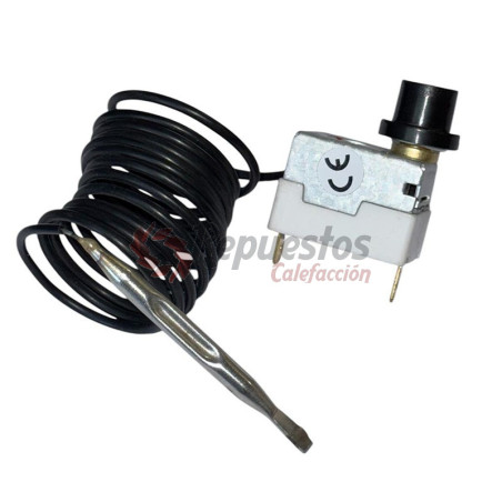 TERMOSTATO SEGURIDAD 90-110 ºC CON RESTABLECIMIENTO MANUAL TERMOSTATO SEGURIDAD 90-110 ºC CON RESTABLECIMIENTO MANUAL