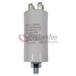 Condensadores 16 µF para motores