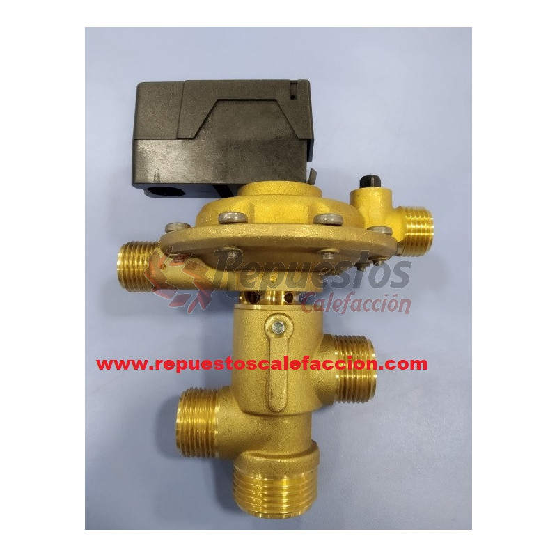 Válvula De Agua 3 Vías - Una Entrada Y Tres Salidas, Conexión Universal De 4 Puntos (20mm)