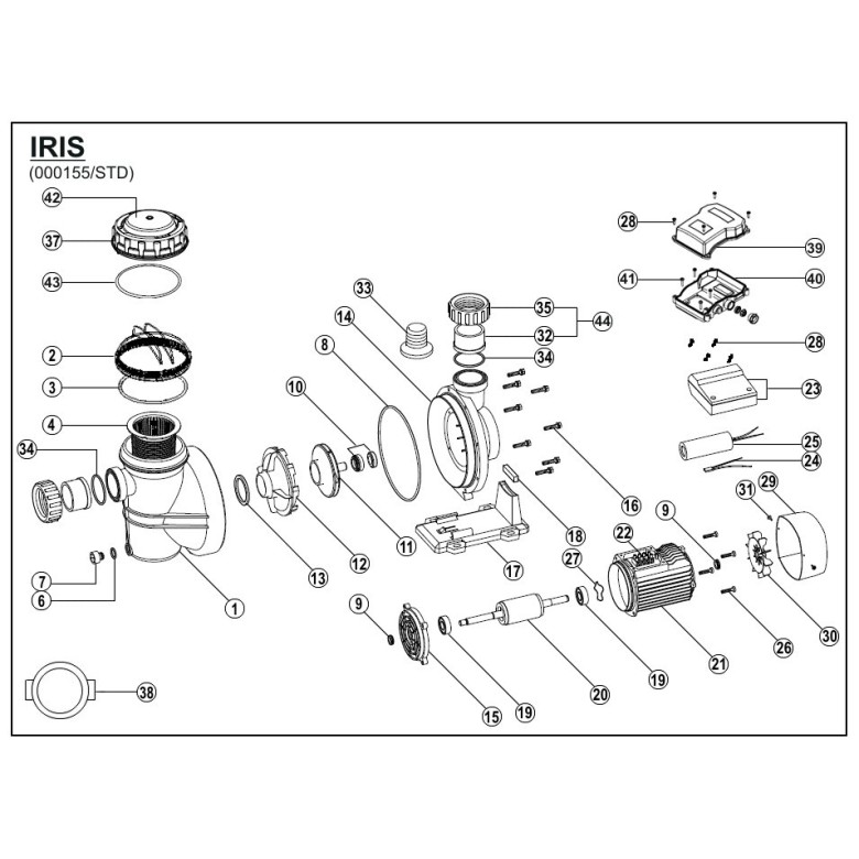 KIT CB8 ESPA IRIS 500M/750M 